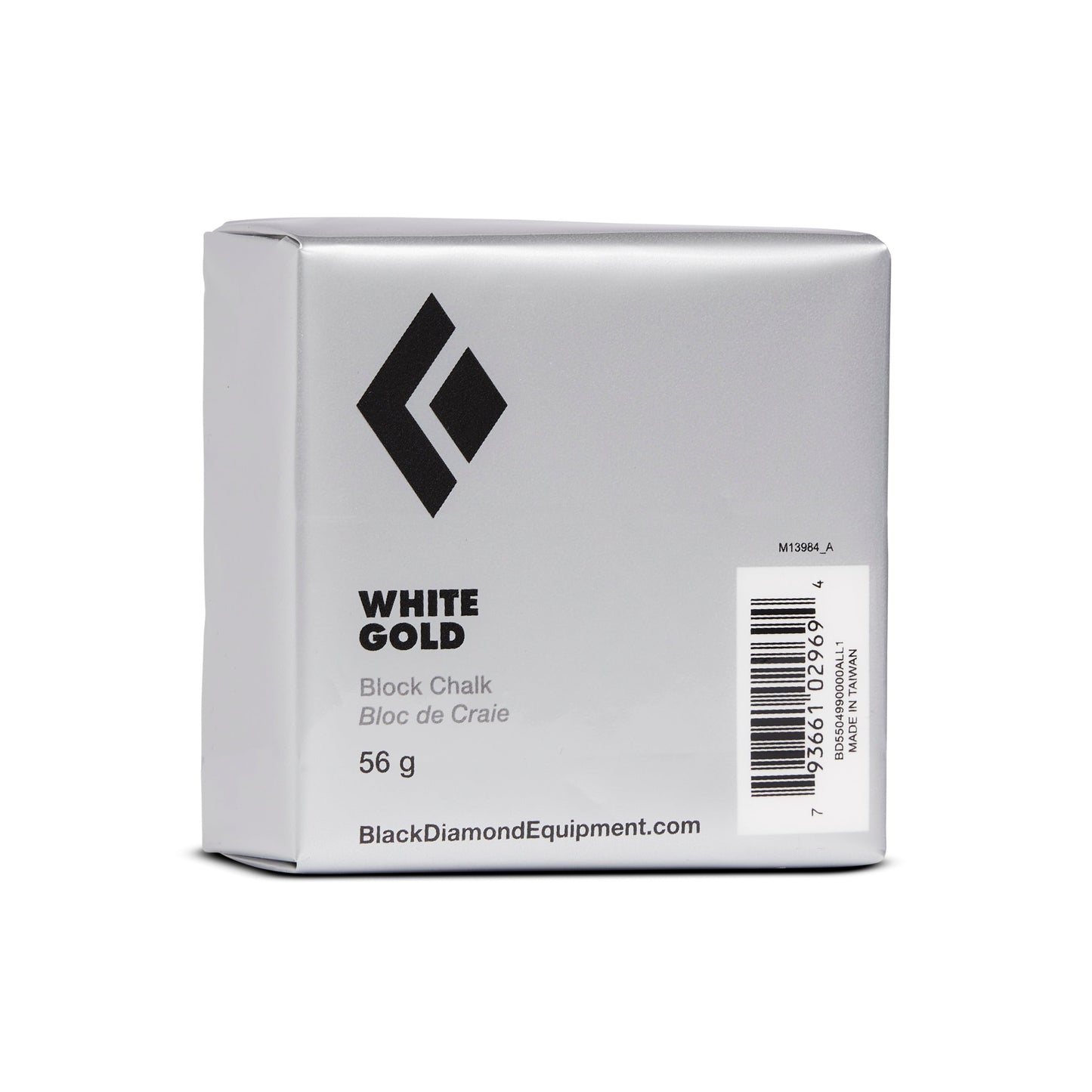 White Gold Block Chalk 56 g | Black Diamond Classic