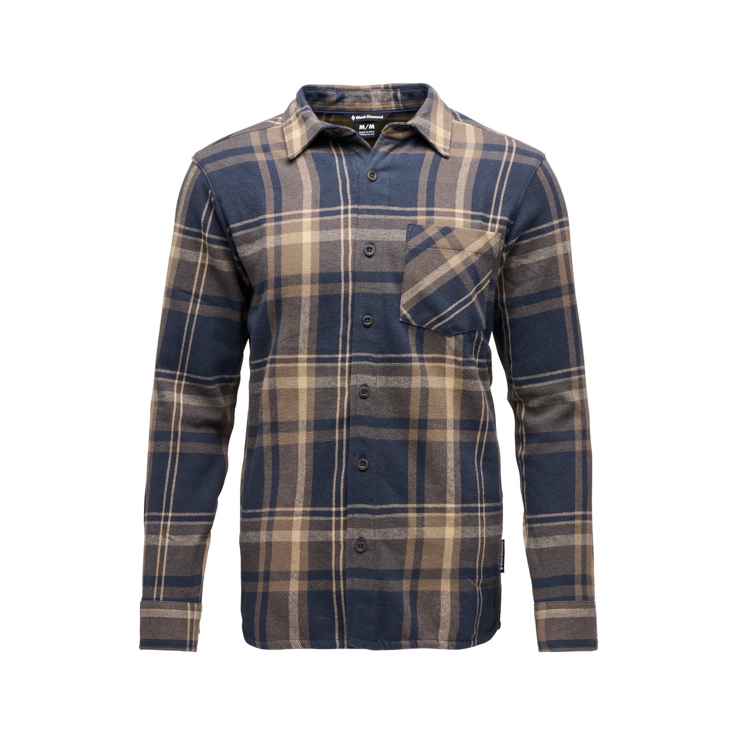 Charcoal-Walnut Plaid,S