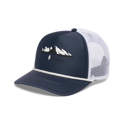 Flat Bill Trucker Hat | Black Diamond Featured