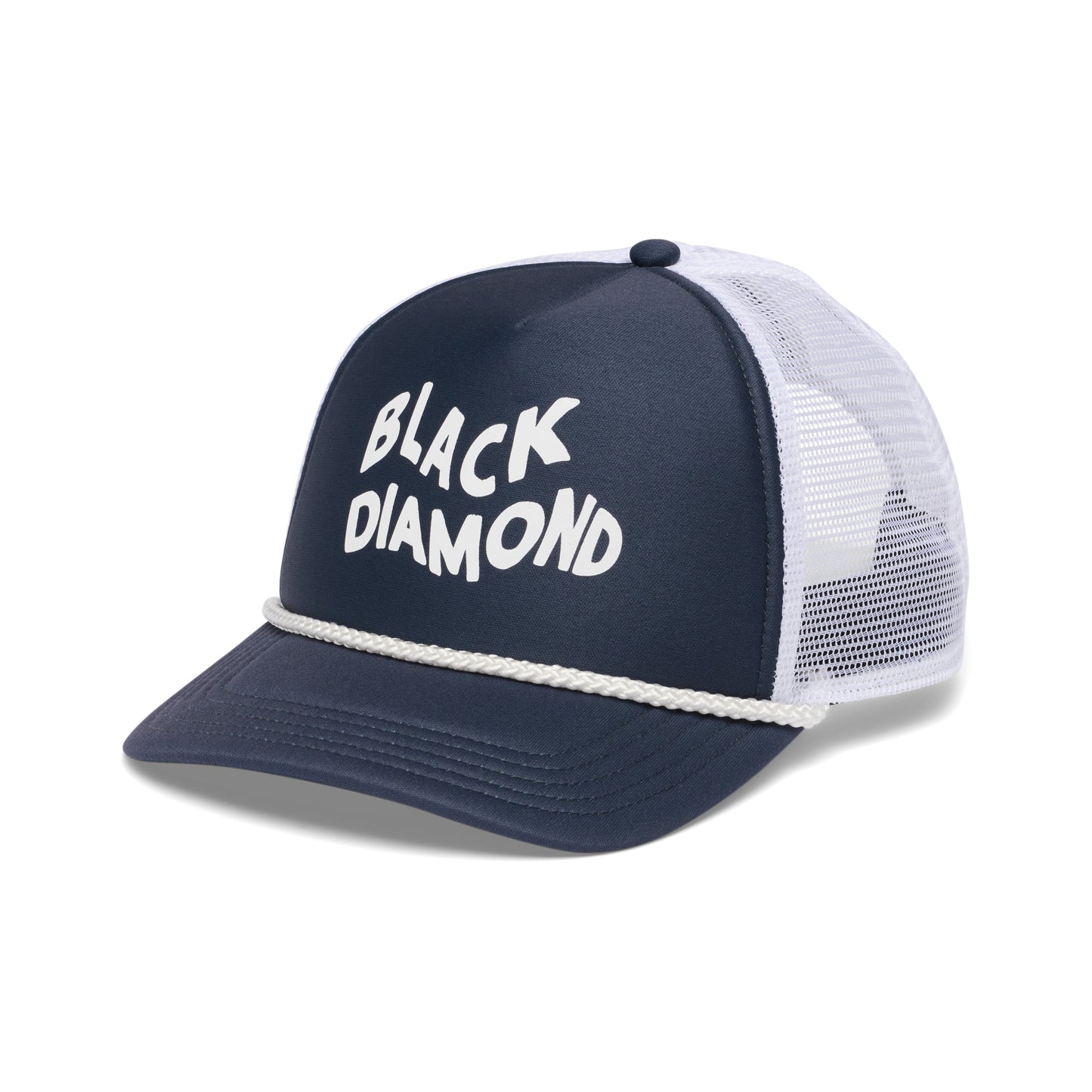 Flat Bill Trucker Hat | Black Diamond Featured