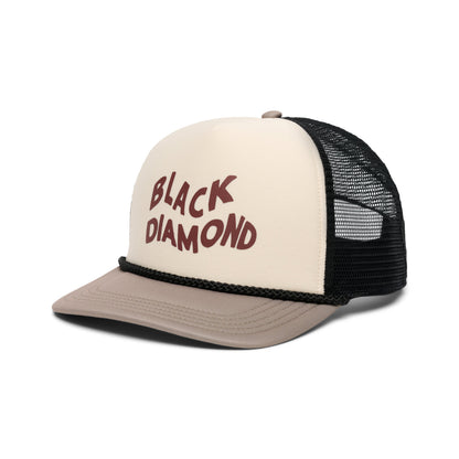 Flat Bill Trucker Hat | Black Diamond Featured