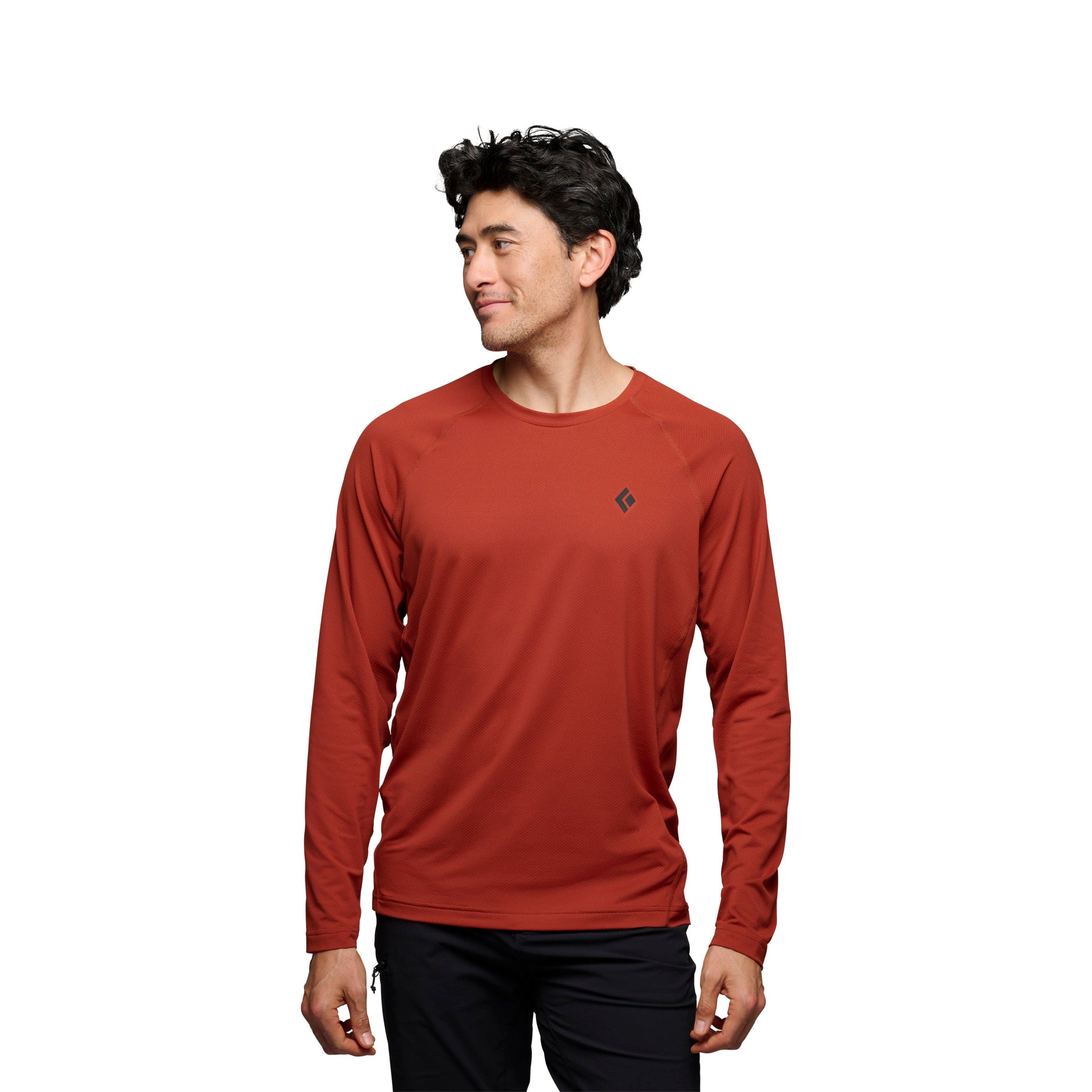 Men's Alpenglow Long Sleeve Crew | Black Diamond Signature