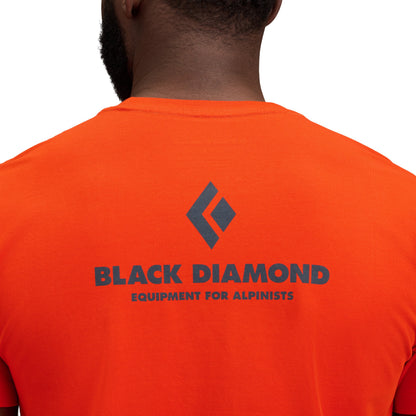Men's Equipment for Alpinists Short Sleeve Tee | Black Diamond Signature