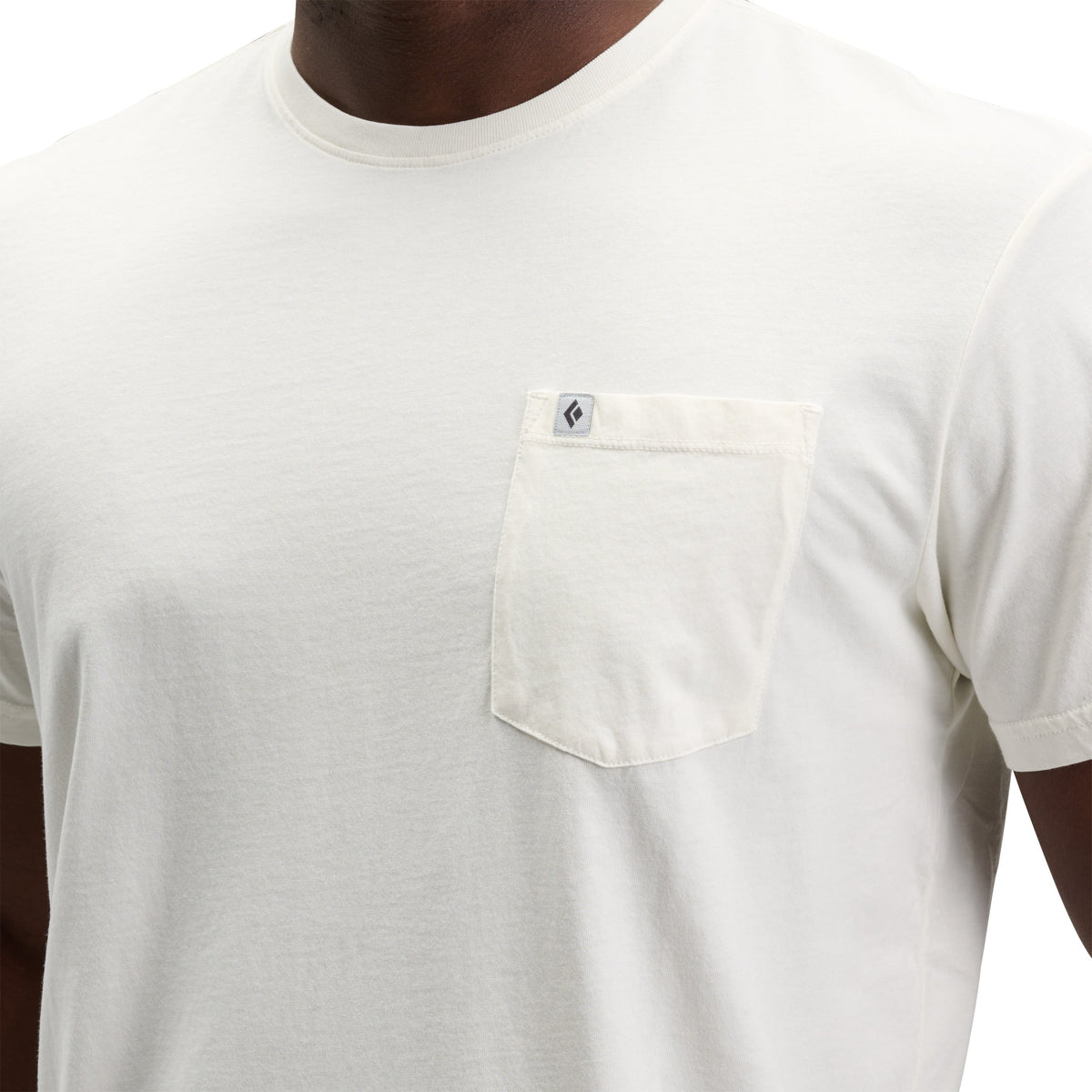 Men's Diamond Patch Short Sleeve Pocket Tee | Black Diamond Classic