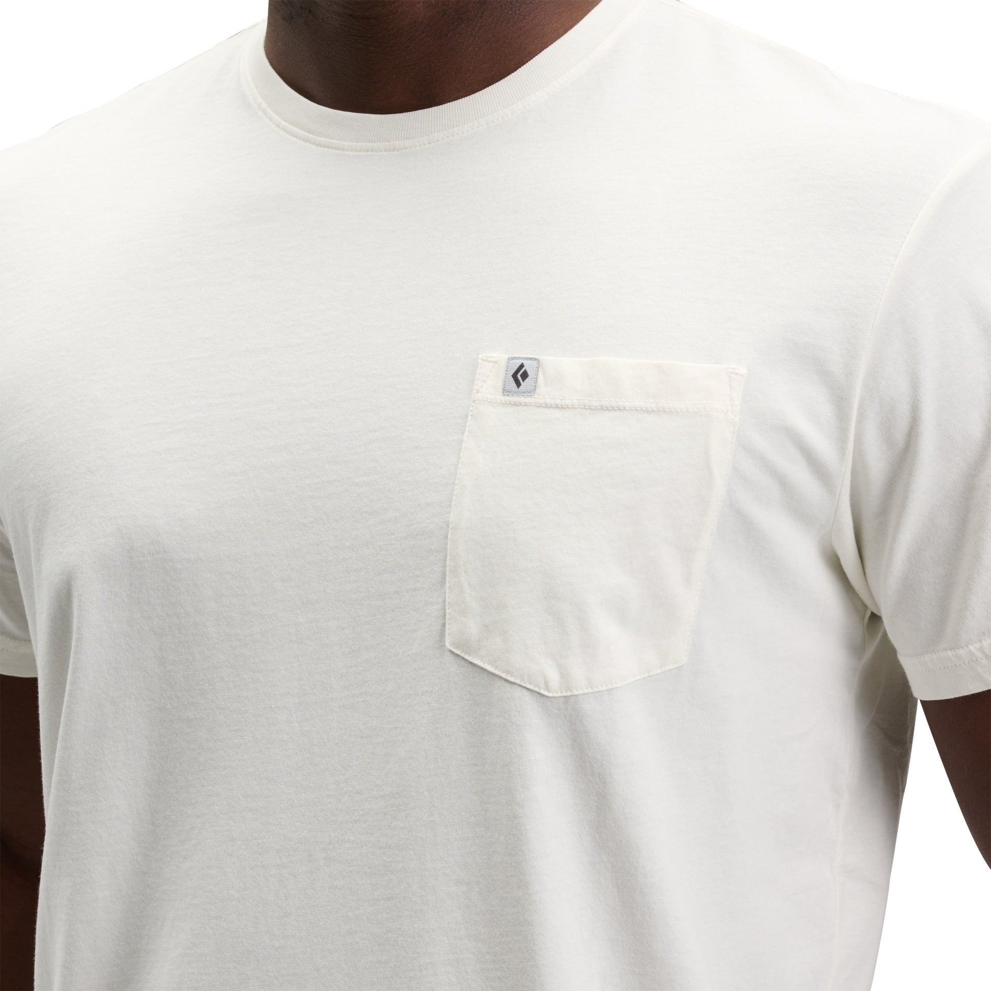 Men's Diamond Patch Short Sleeve Pocket Tee | Black Diamond Classic