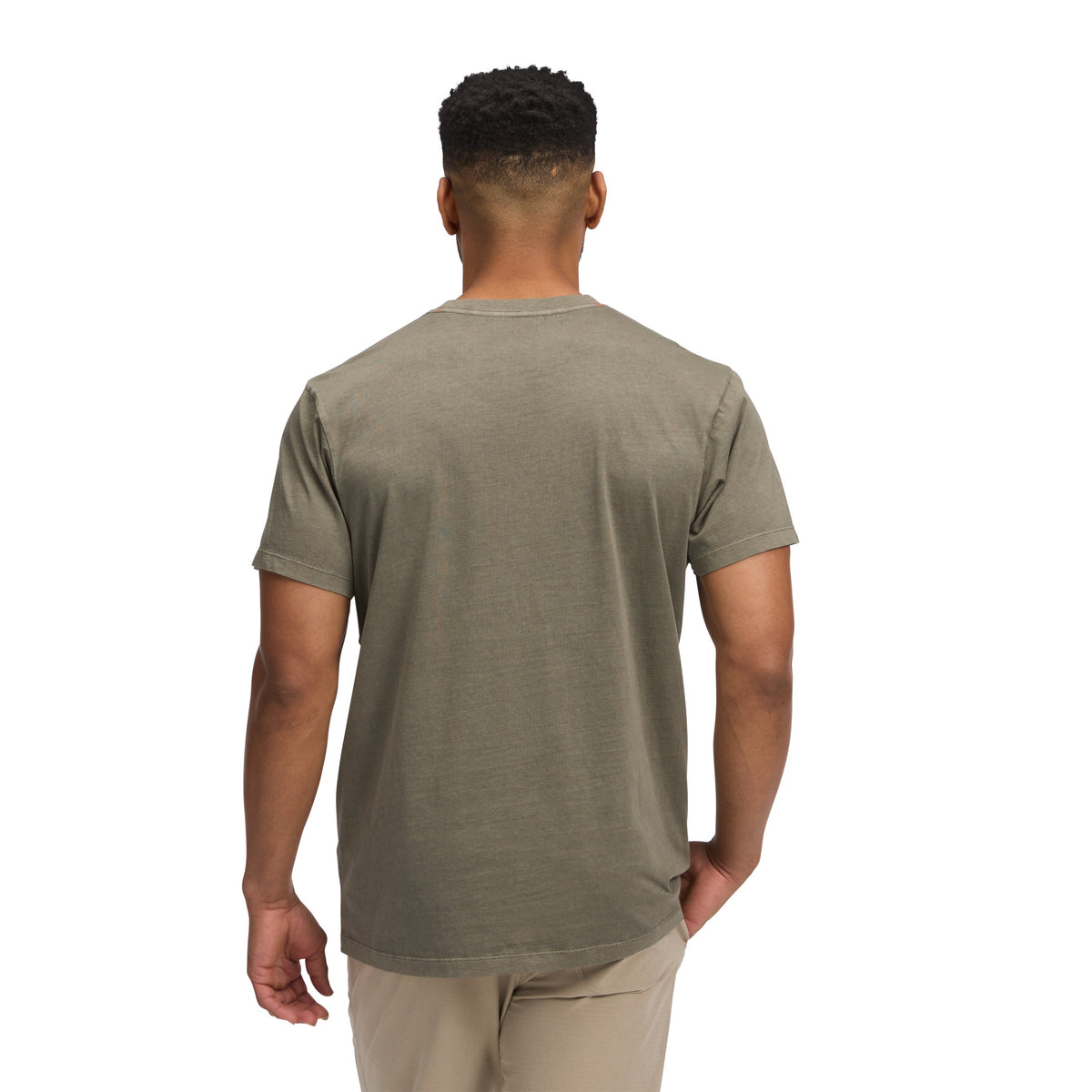Men's Diamond Patch Short Sleeve Pocket Tee | Black Diamond Classic