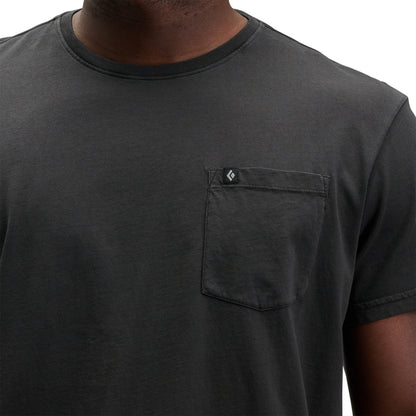 Men's Diamond Patch Short Sleeve Pocket Tee | Black Diamond Classic