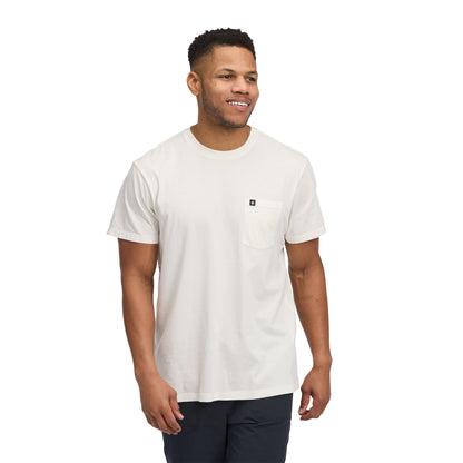 Men's Diamond Patch Short Sleeve Pocket Tee | Black Diamond Classic