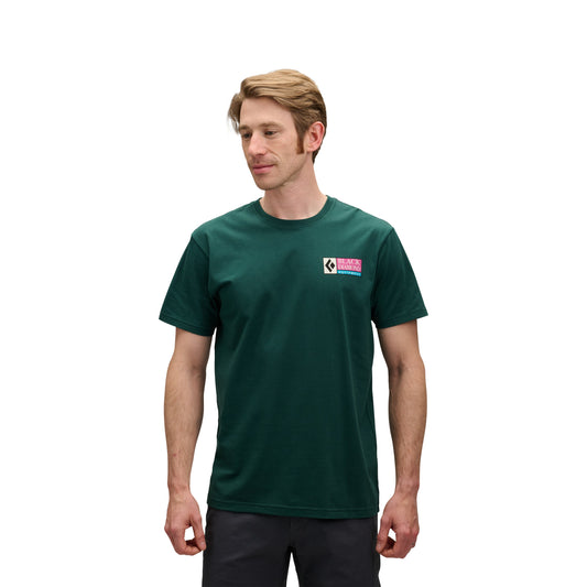 Men's BD Winter Ridge Short Sleeve Tee | Black Diamond Signature