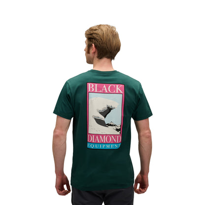 Men's BD Winter Ridge Short Sleeve Tee | Black Diamond Signature