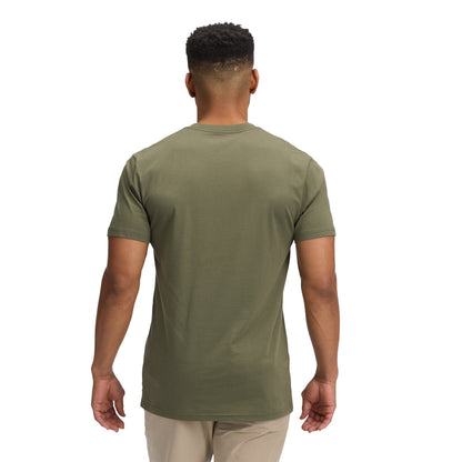 Men's Mini Stacked Short Sleeve Tee | Black Diamond Essential