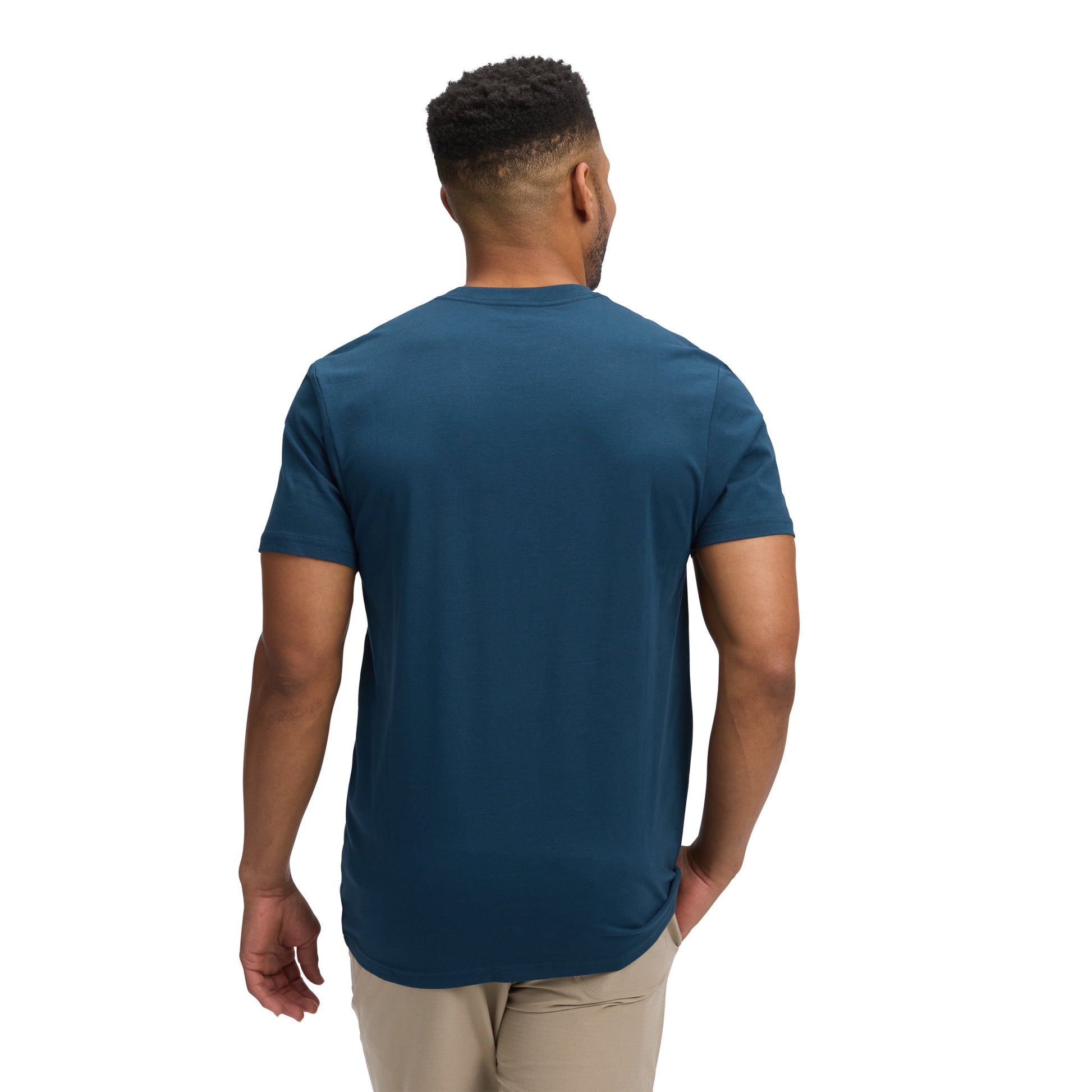 Men's Mini Stacked Short Sleeve Tee | Black Diamond Essential