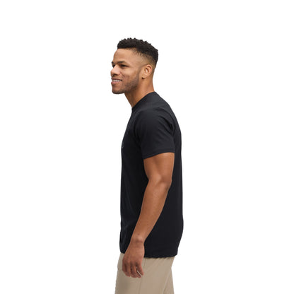 Men's Mini Stacked Short Sleeve Tee | Black Diamond Essential