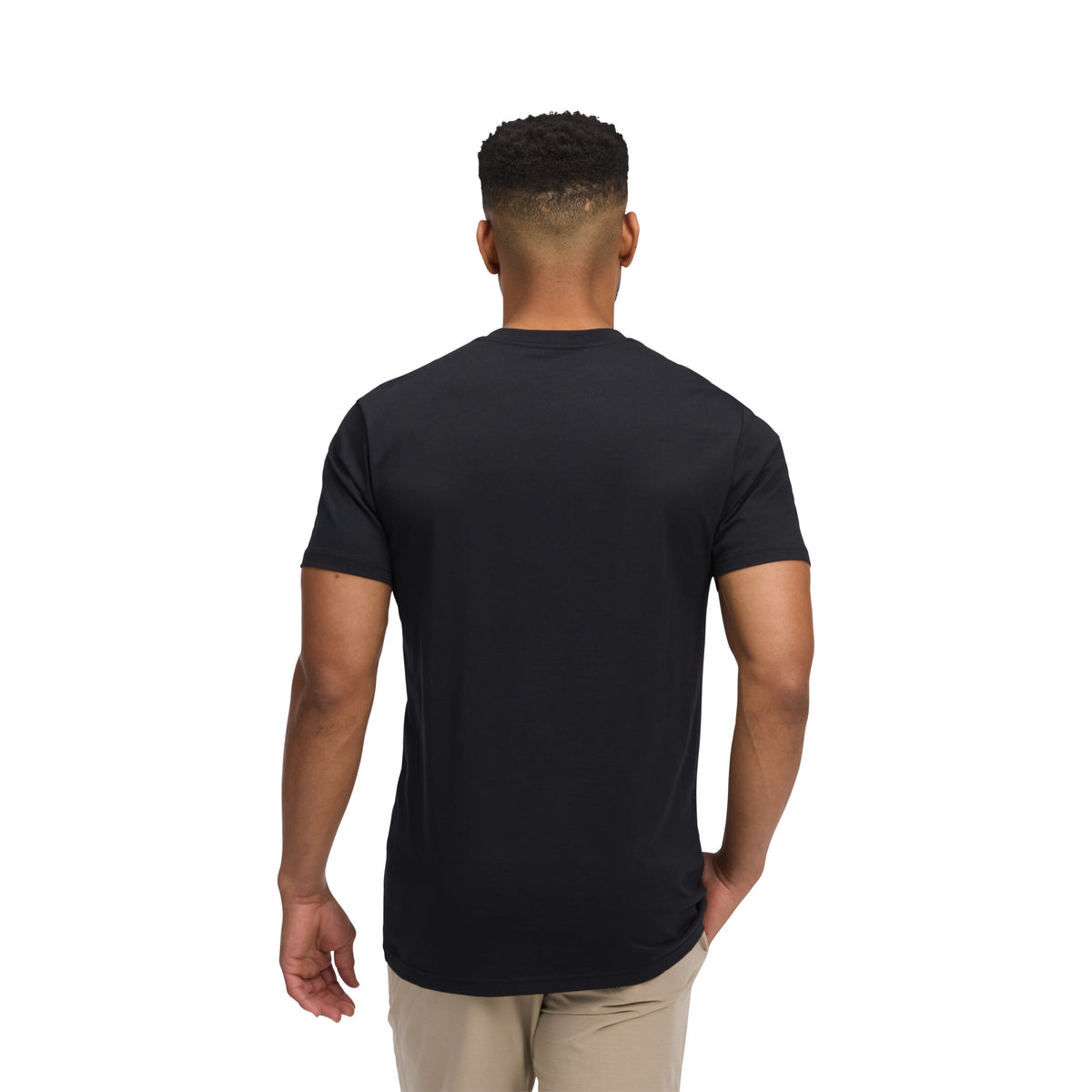 Men's Mini Stacked Short Sleeve Tee | Black Diamond Essential