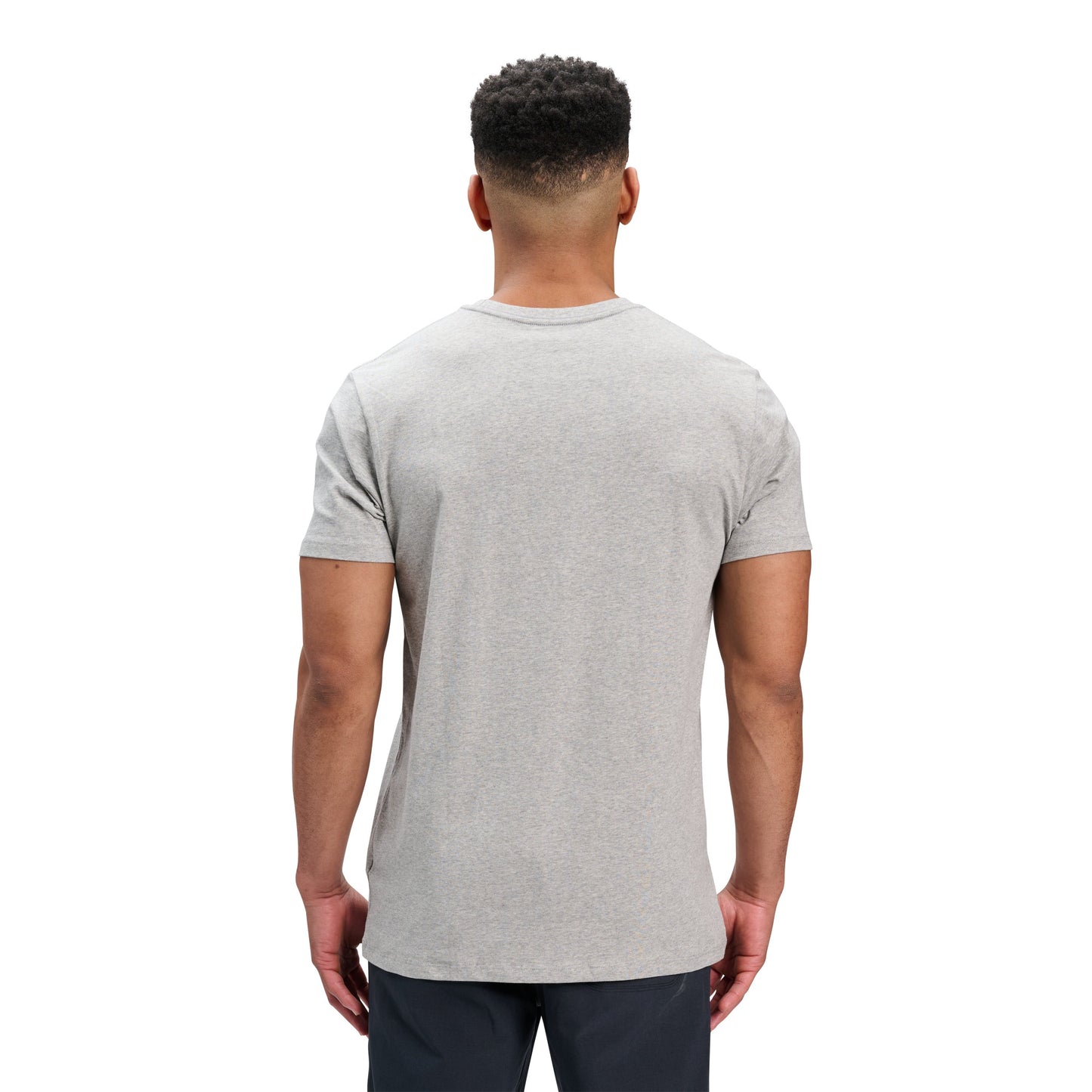 Men's Mini Stacked Short Sleeve Tee | Black Diamond Essential