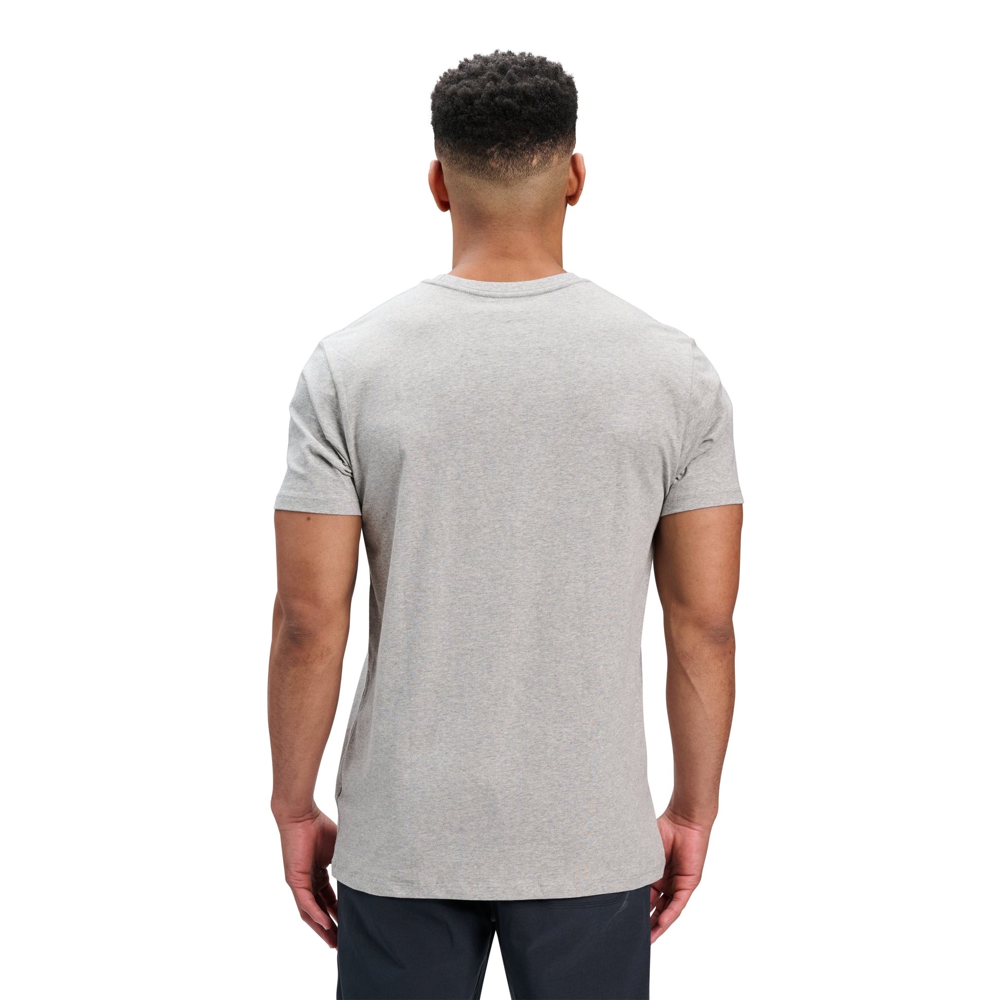 Men's Mini Stacked Short Sleeve Tee | Black Diamond Essential