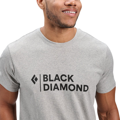 Men's Mini Stacked Short Sleeve Tee | Black Diamond Essential