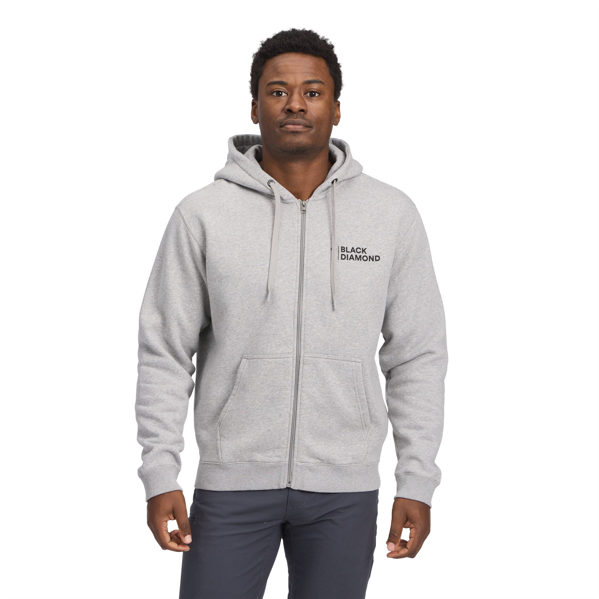 Men's Mini Stacked Full Zip Hoody | Black Diamond Great Value
