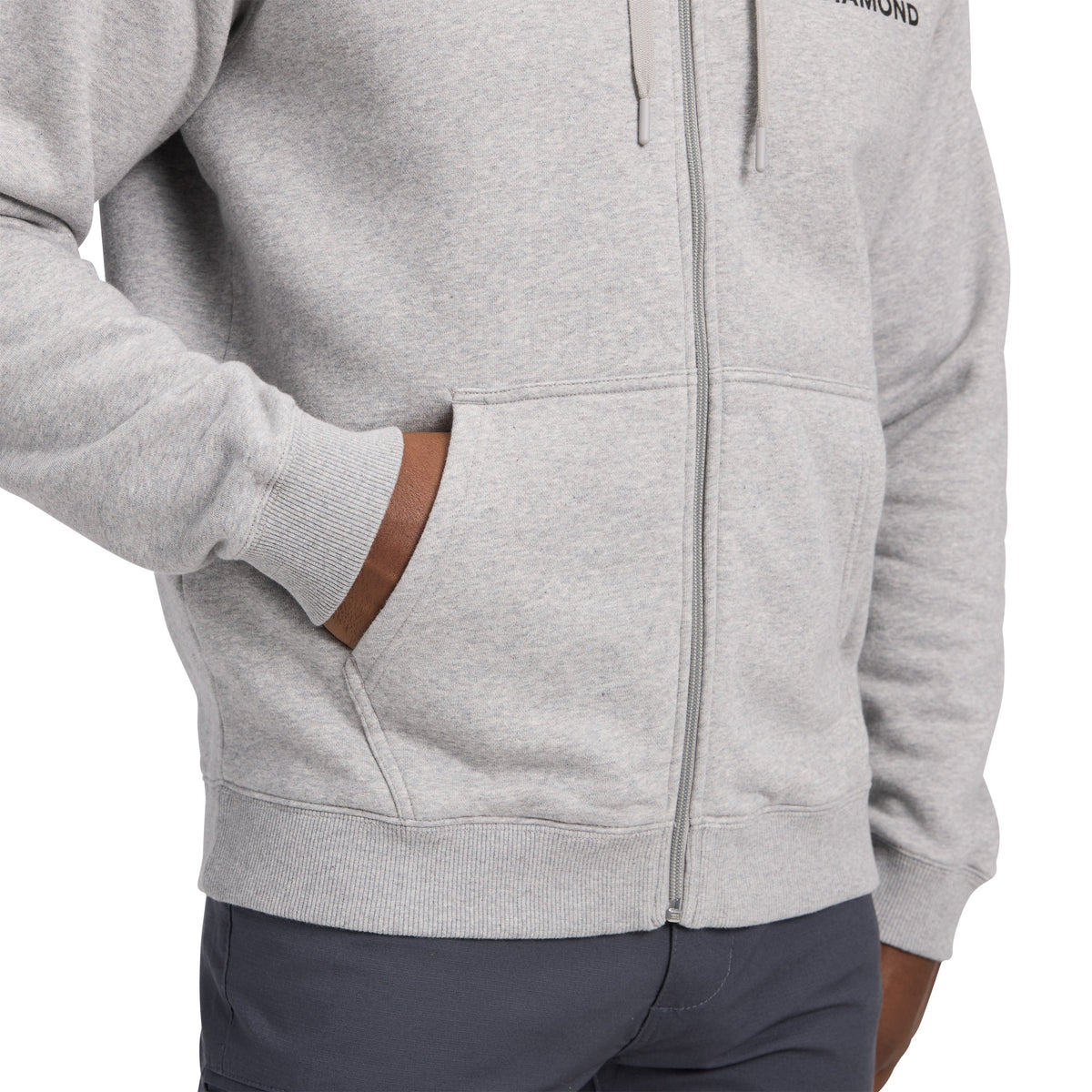 Men's Mini Stacked Full Zip Hoody | Black Diamond Great Value