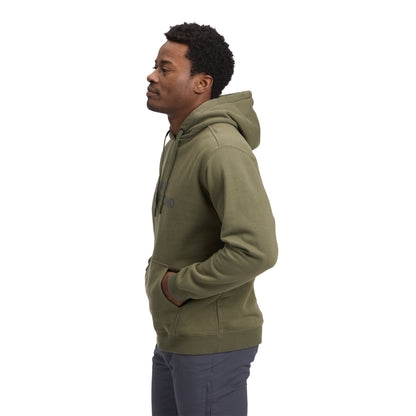 Men's Mini Stacked Pullover Hoody | Black Diamond Featured