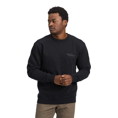 Men's Mini Stacked Crewneck | Black Diamond Popular