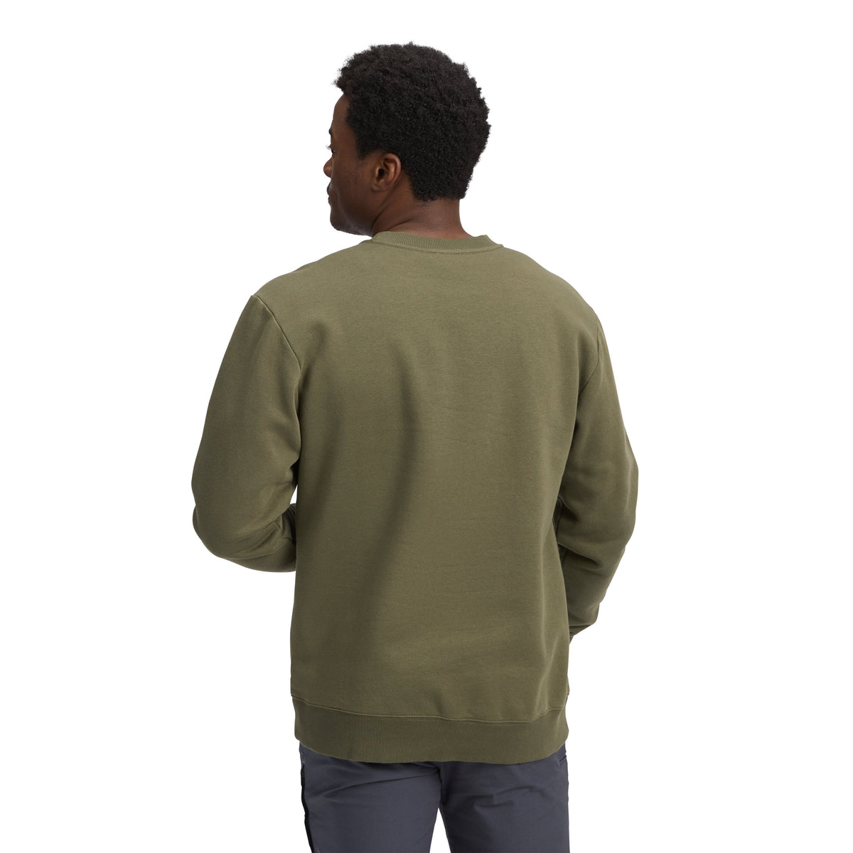 Men's Mini Stacked Crewneck | Black Diamond Popular