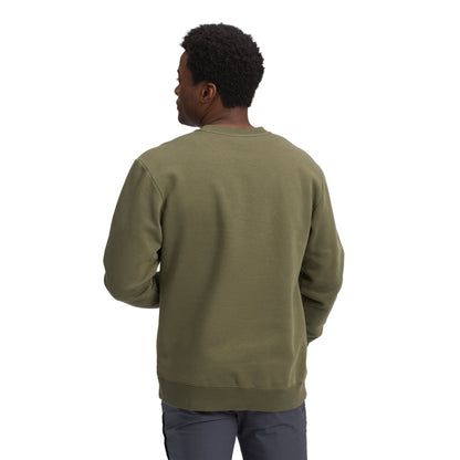 Men's Mini Stacked Crewneck | Black Diamond Popular