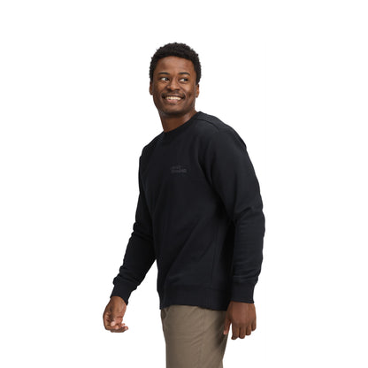 Men's Mini Stacked Crewneck | Black Diamond Popular