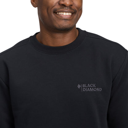 Men's Mini Stacked Crewneck | Black Diamond Popular