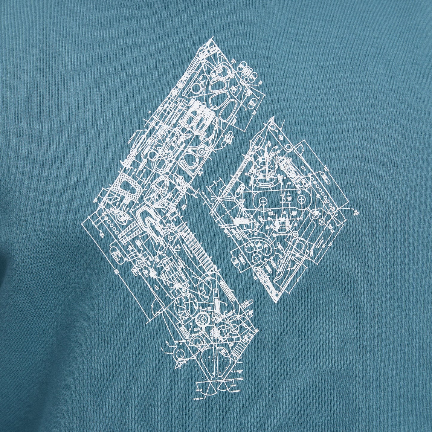 Men's Engineered Diamond Pullover Hoody | Black Diamond Trending