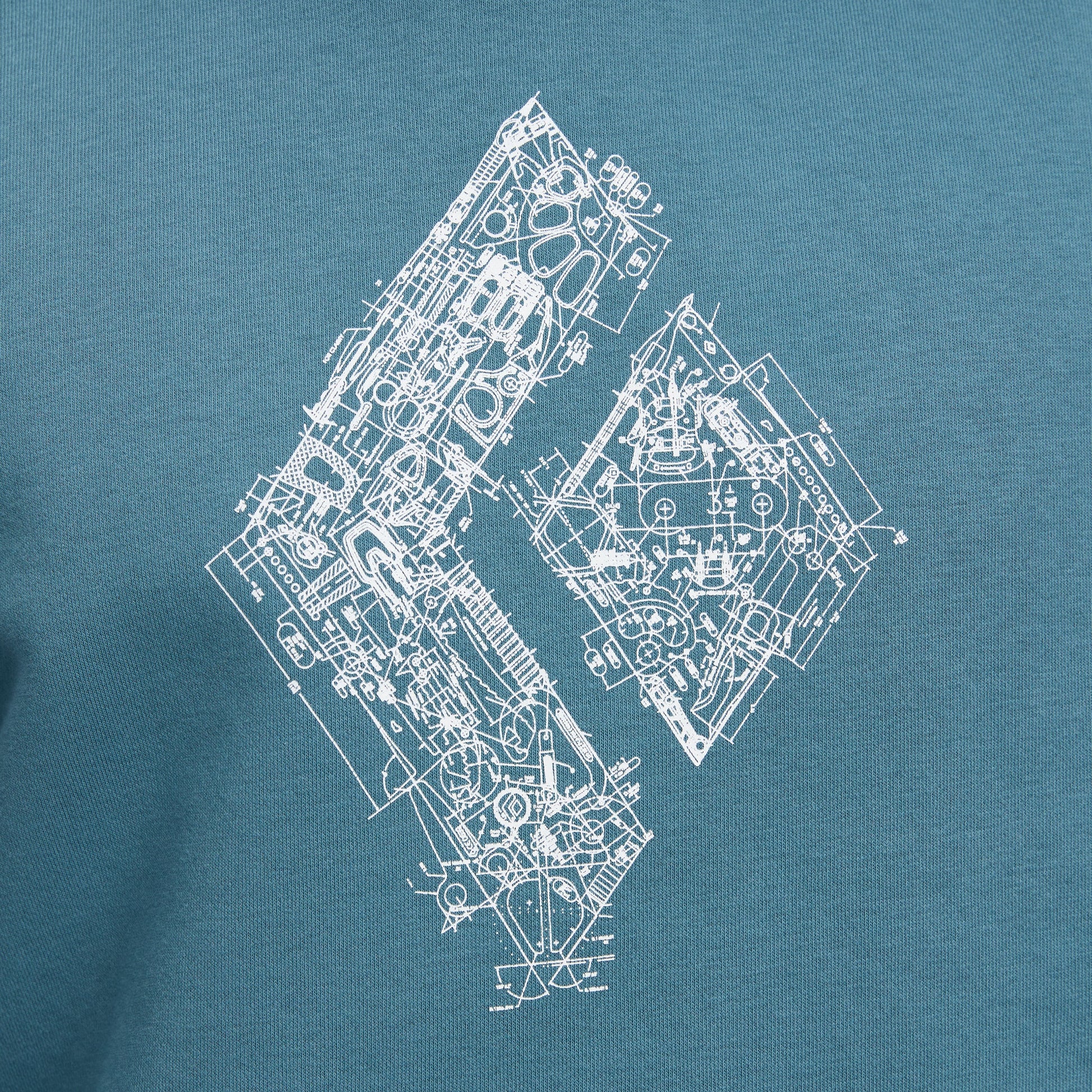 Men's Engineered Diamond Pullover Hoody | Black Diamond Trending