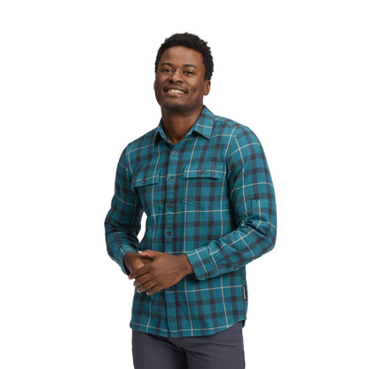 Men's Project Twill Long Sleeve Shirt | Black Diamond Signature