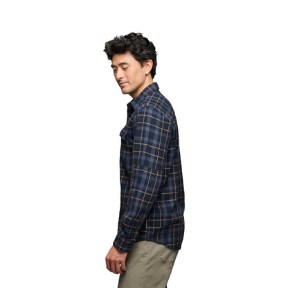 Men's Project Twill Long Sleeve Shirt | Black Diamond Signature