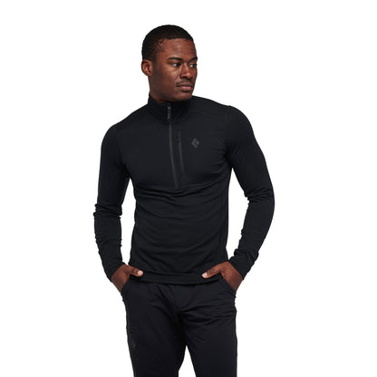 Men's Coefficient LT Quarter Zip Pullover | Black Diamond Essential