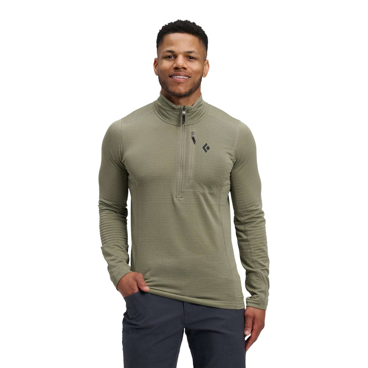 Men's Coefficient LT Quarter Zip Pullover | Black Diamond Essential
