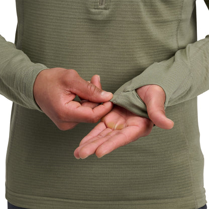 Men's Coefficient LT Quarter Zip Pullover | Black Diamond Essential