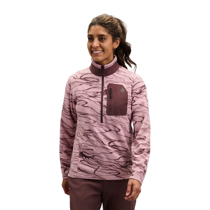 Women's Rift Half-Zip Fleece Jacket | Black Diamond Trending