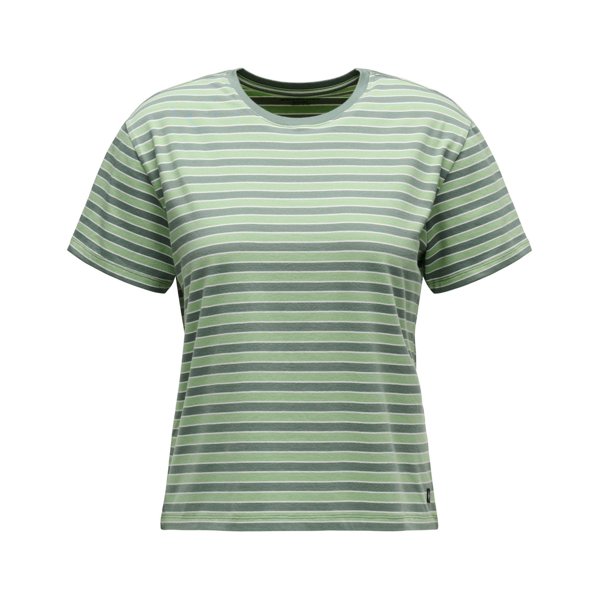 Women's BD Stripe Short Sleeve Tee Long | Black Diamond Exclusive