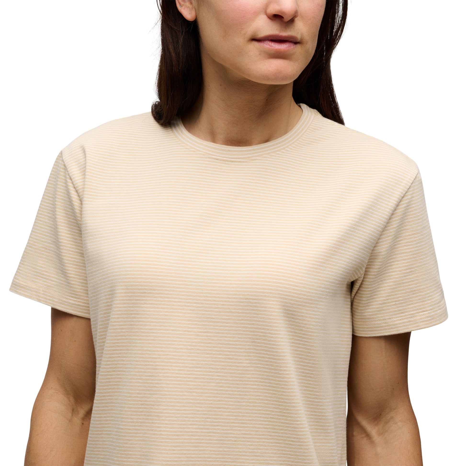 Women's BD Stripe Short Sleeve Tee Long | Black Diamond Exclusive
