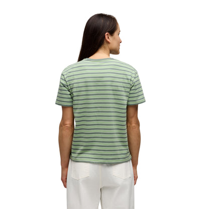 Women's BD Stripe Short Sleeve Tee Long | Black Diamond Exclusive