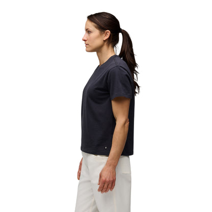 Women's BD Stripe Short Sleeve Tee Long | Black Diamond Exclusive