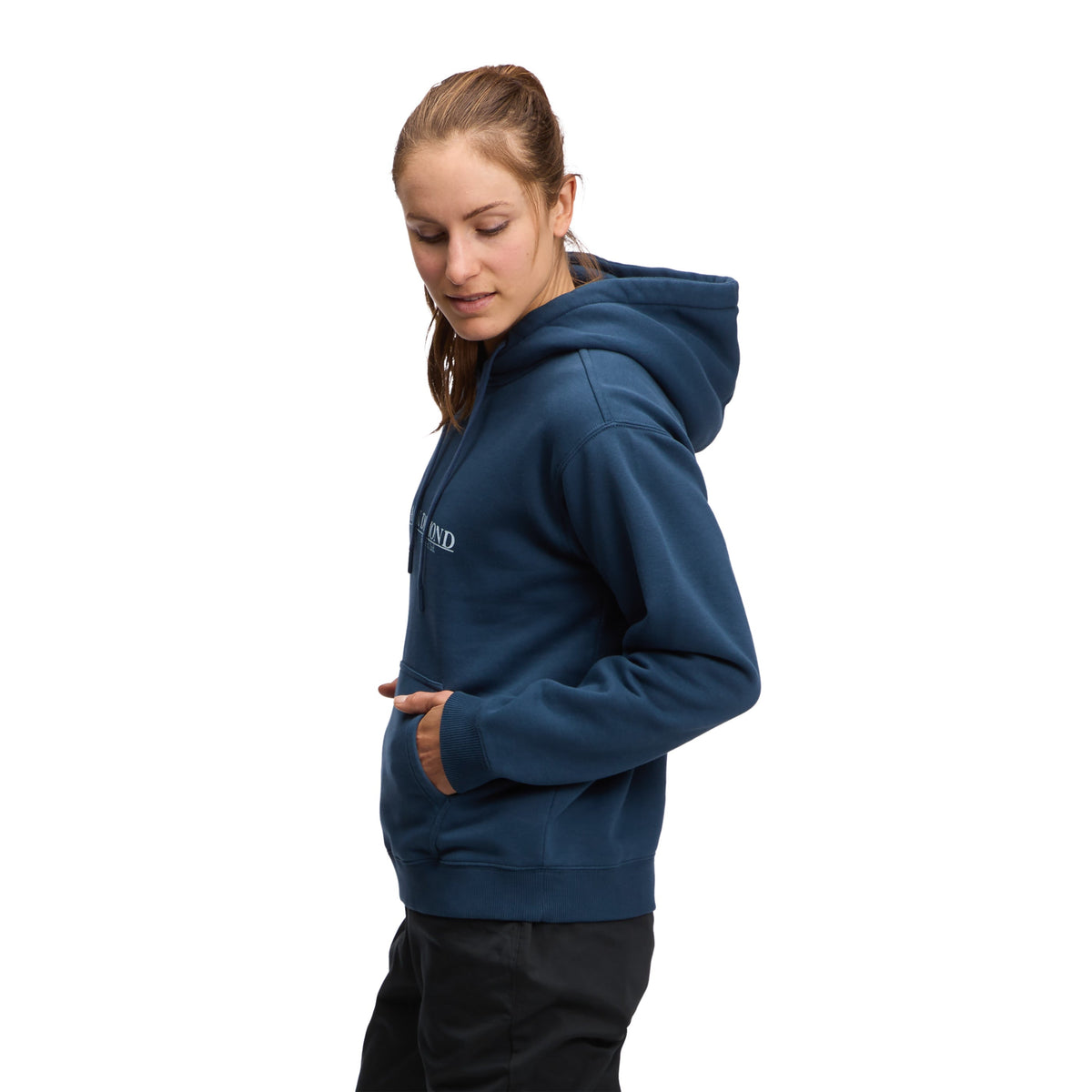 Women's Heritage Wordmark Pullover Hoody | Black Diamond Signature