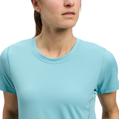 Women's Distance Short Sleeve Tech Tee | Black Diamond Essential