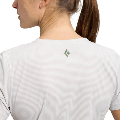Women's Distance Short Sleeve Tech Tee | Black Diamond Essential