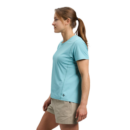 Women's Distance Short Sleeve Tech Tee | Black Diamond Essential