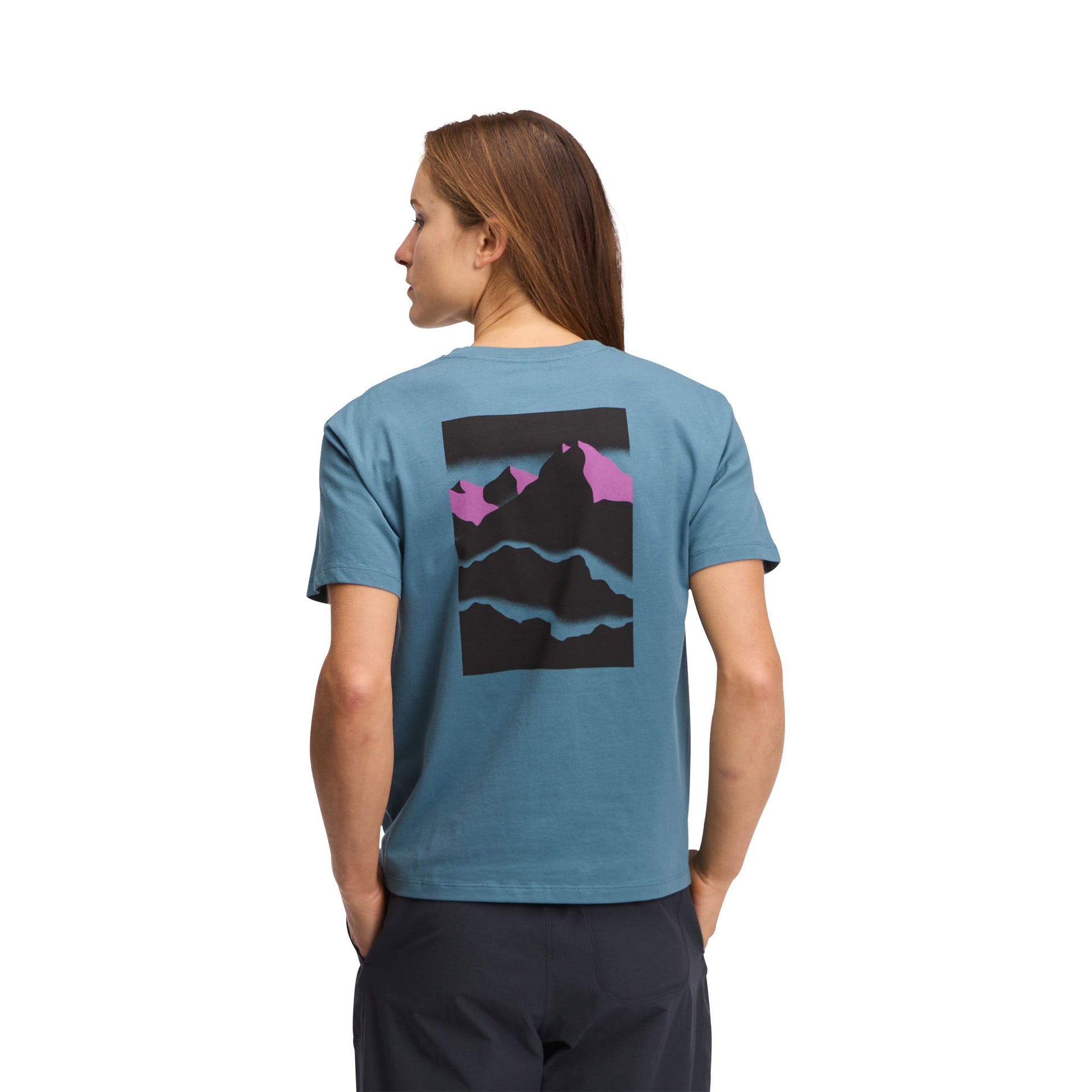 Women's Mountainscape Short Sleeve Tee | Black Diamond Featured