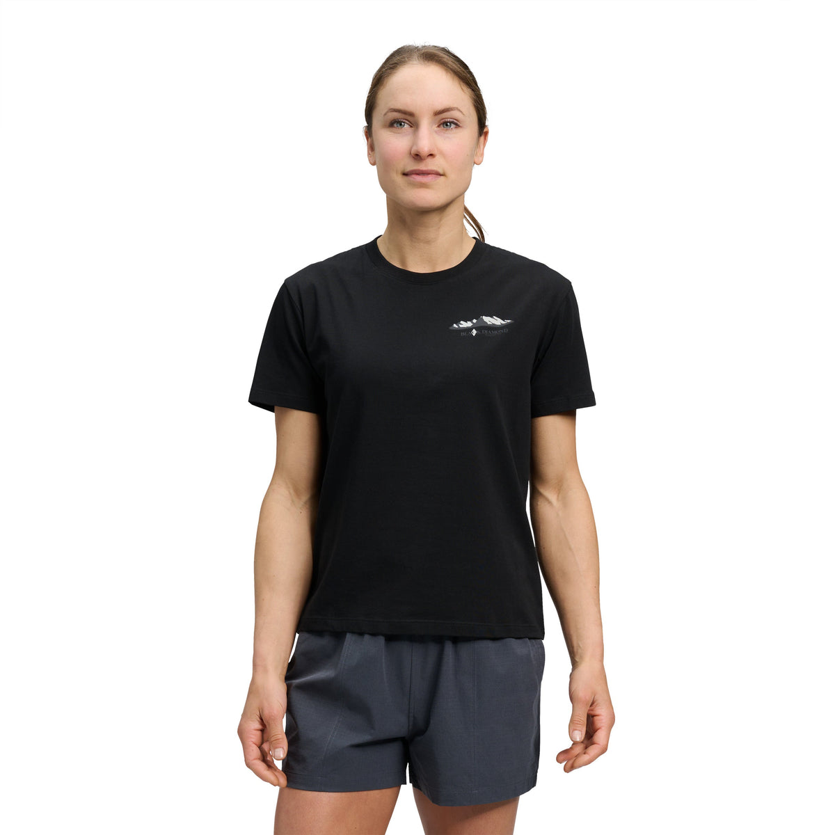 Women's Mountainscape Short Sleeve Tee | Black Diamond Featured