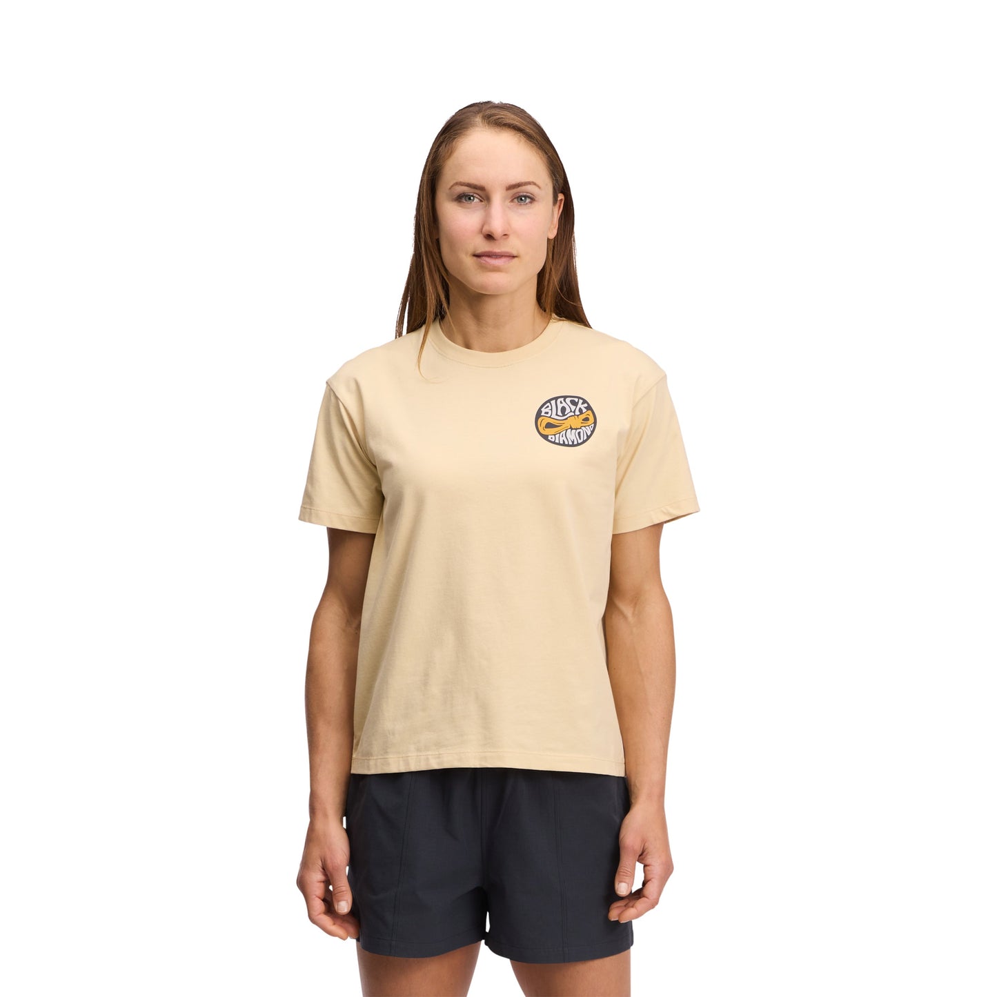 Women's Rope Badge Short Sleeve Tee | Black Diamond Popular