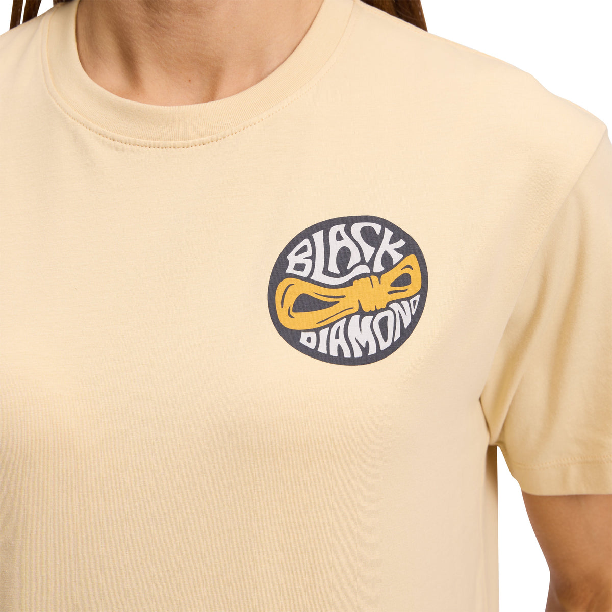 Women's Rope Badge Short Sleeve Tee | Black Diamond Popular