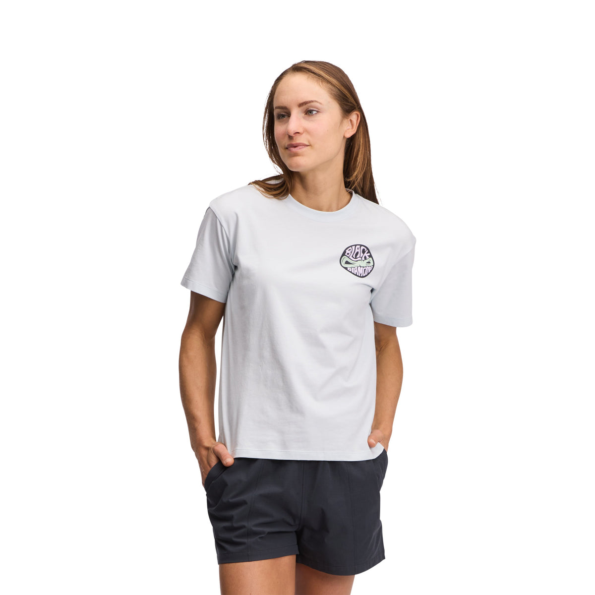 Women's Rope Badge Short Sleeve Tee | Black Diamond Popular